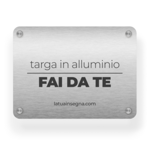 Targhe in Alluminio
